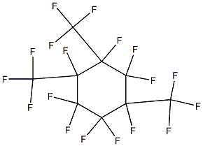 1,2,3,3,4,5,5,6,6-Nonafluoro-1,2,4-tris(trifluoromethyl)cyclohexane Struktur