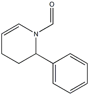 2-Phenyl-1,2,3,4-tetrahydropyridine-1-carbaldehyde Struktur