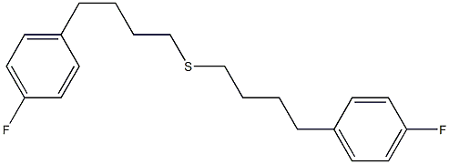 (4-Fluorophenyl)butyl sulfide Struktur