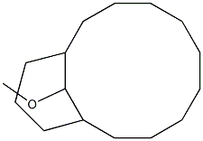 15-Methoxybicyclo[9.3.1]pentadecane Struktur