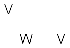 Divanadium tungsten Struktur