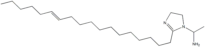 1-(1-Aminoethyl)-2-(12-octadecenyl)-2-imidazoline Struktur