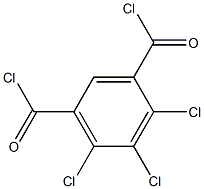 4,5,6-Trichloroisophthalic acid dichloride Struktur