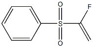 (1-Fluorovinylsulfonyl)benzene Struktur