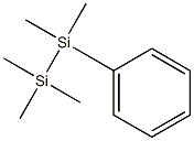 1,1,2,2,2-Pentamethyl-1-phenyldisilane Struktur