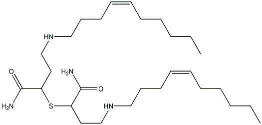 2-[[(4Z)-4-Decenyl]amino]ethyl(carbamoylmethyl) sulfide Struktur