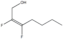 (Z)-2,3-Difluoro-2-hepten-1-ol Struktur