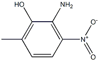 2-Amino-6-methyl-3-nitrophenol Struktur