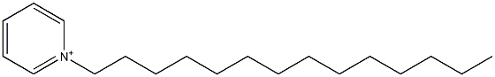 1-Tetradecylpyridinium Struktur