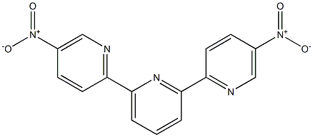 2,6-Bis(5-nitropyridin-2-yl)pyridine Struktur