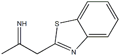 1-(Benzothiazol-2-yl)propan-2-imine Struktur