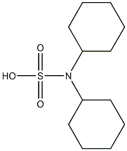 N,N-Dicyclohexylamidosulfuric acid Struktur