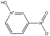 3-Nitro-1-hydroxypyridin-1-ium Struktur