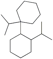 1,2'-Diisopropyl-1,1'-bicyclohexane Struktur