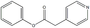 Pyridine-4-acetic acid phenyl ester Struktur