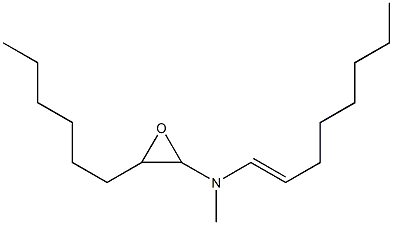 N-Methyl-N,N-di(1-octenyl)amine oxide Struktur