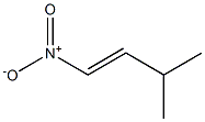 (E)-3-Methyl-1-nitro-1-butene Struktur