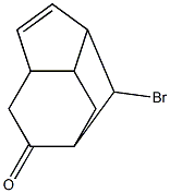 10-Bromotricyclo[5.2.1.04,8]dec-5-en-2-one Struktur