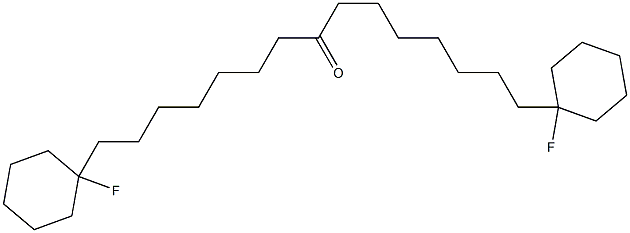 1-Fluorocyclohexylheptyl ketone Struktur