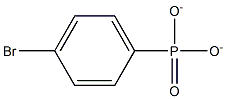 4-Bromophenylphosphonate Struktur