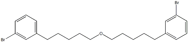 3-Bromophenylpentyl ether Struktur