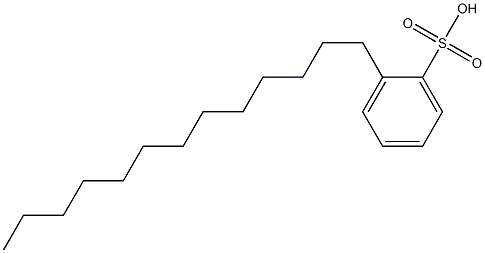 2-Tridecylbenzenesulfonic acid Struktur