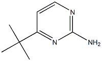 2-Amino-4-tert-butylpyrimidine Struktur