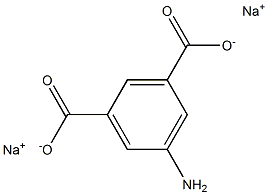 5-Aminoisophthalic acid disodium salt Struktur