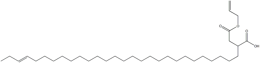 2-(25-Octacosenyl)succinic acid 1-hydrogen 4-allyl ester Struktur