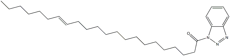 1-(1-Oxo-15-docosenyl)-1H-benzotriazole Struktur