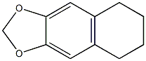 1,2,3,4-Tetrahydro-6,7-methylenedioxynaphthalene Struktur