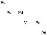 Vanadium pentapalladium Struktur