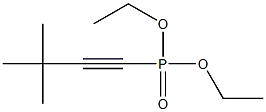 (3,3-Dimethyl-1-butynyl)phosphonic acid diethyl ester Struktur