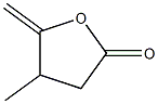 Dihydro-4-methyl-5-methylenefuran-2(3H)-one Struktur