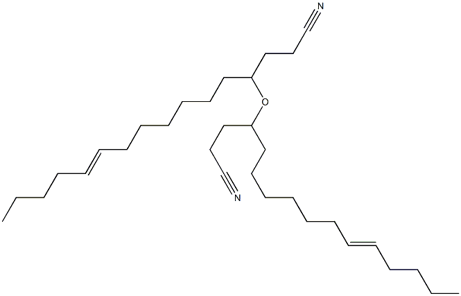 2-Cyanoethyl(8-tridecenyl) ether Struktur