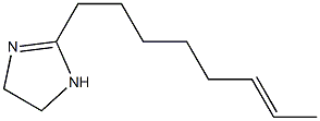 2-(6-Octenyl)-1-imidazoline Struktur