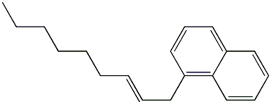 1-(2-Nonenyl)naphthalene Struktur