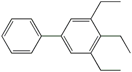 3,4,5-Triethyl-1,1'-biphenyl Struktur