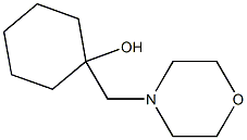 1-(Morpholinomethyl)cyclohexan-1-ol Struktur