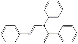 N1,N2-Diphenyl-N1-benzoylformamidine Struktur