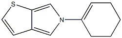 5-(1-Cyclohexenyl)-5H-thieno[2,3-c]pyrrole Struktur