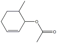 6-Methyl-2-cyclohexen-1-ol acetate Struktur