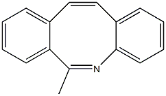 6-Methyldibenz[b,f]azocine Struktur