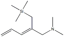 [(2Z)-2-(Dimethylaminomethyl)-2,4-pentadienyl]trimethylsilane Struktur