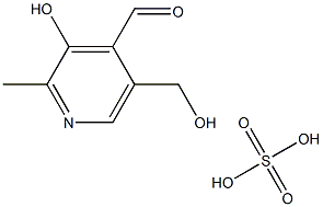 Pyridoxal sulfate Struktur