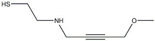 2-(4-Methoxy-2-butynylamino)ethanethiol Struktur