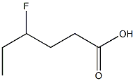 4-Fluorohexanoic acid Struktur