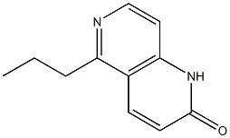 5-Propyl-1,6-naphthyridin-2(1H)-one Struktur