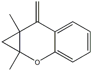 1,1a,7,7a-Tetrahydro-1a,7a-dimethyl-7-methylenebenzo[b]cyclopropa[e]pyran Struktur