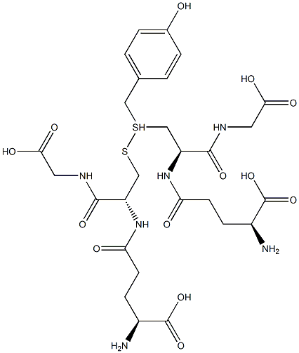 S-(4-Hydroxybenzyl)glutathione Struktur